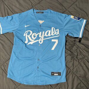 FAST SHIP BOBBY WITTS JR KANSAS CITY ROYALS #7 MLB JERSEY